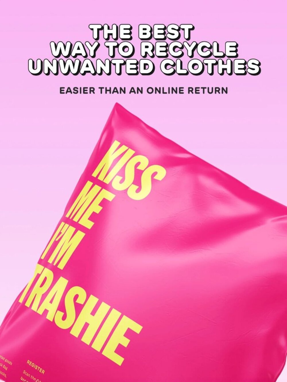 THE TAKE BACK BAG keeping your unwanted clothing from ending up in landfills